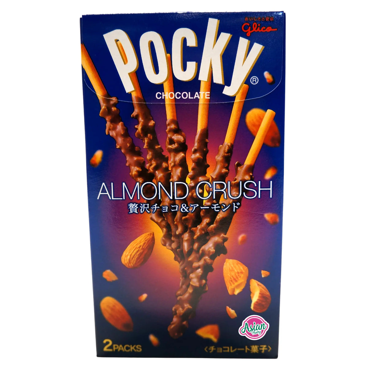 Glico POCKY Chocolate Almond Crush 72g