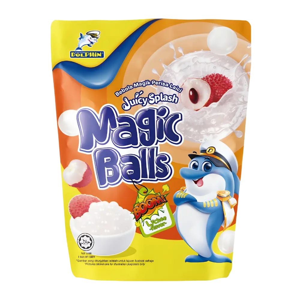 Dolphin Magic Balls Boba Lychee Flavour 600g