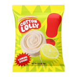 Cotton Lolly Rolled Cotton Candy Lemon Sour 6g
