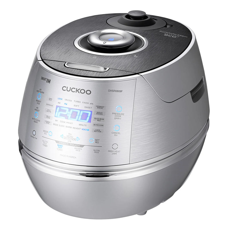 Cuckoo 6-Cup IH Pressure Rice Cooker (CRP-DHSR0609F)