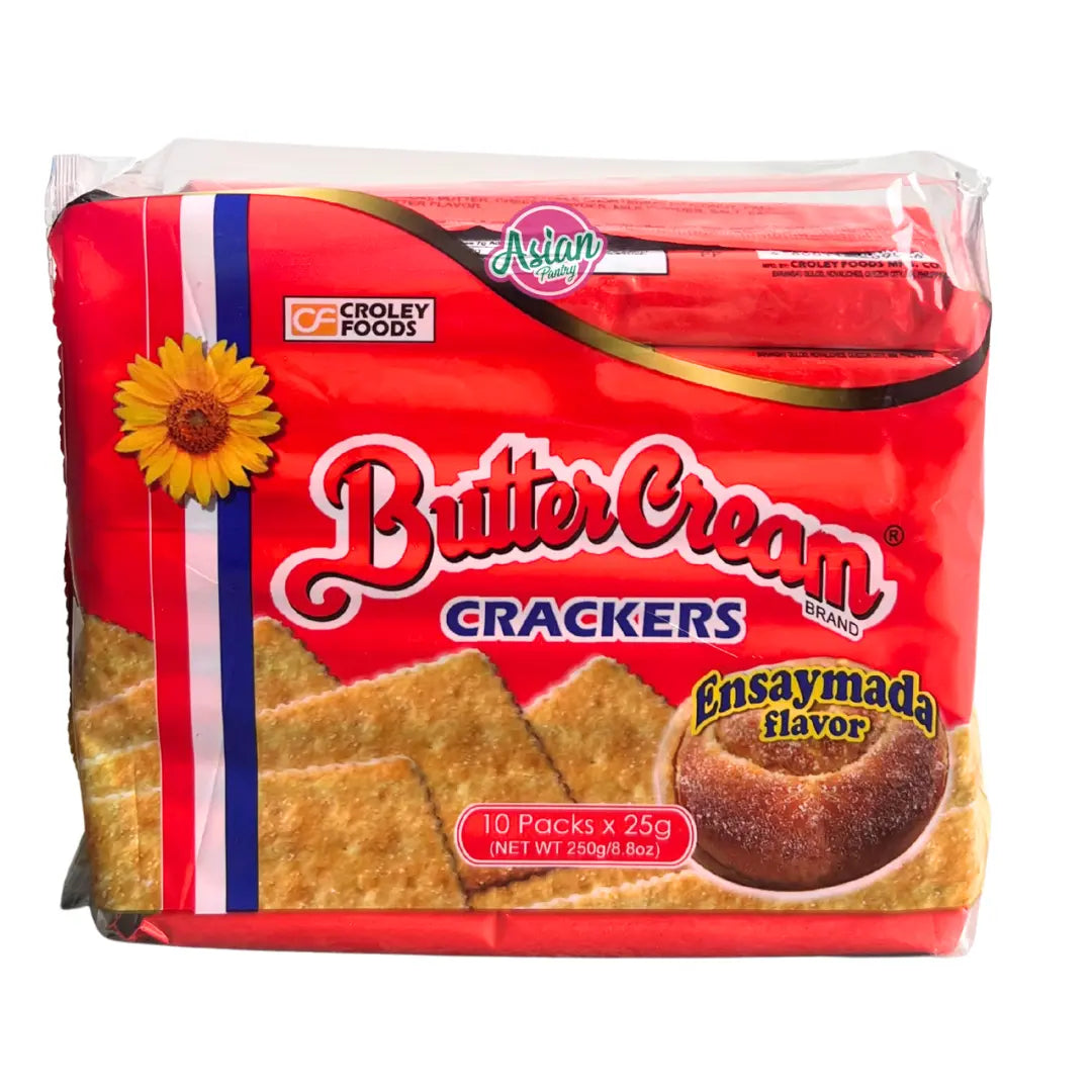 Croley Foods Butter Cream Crackers Ensaymada Flavour 250g