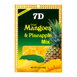 7D Dried Mangoes & Pineapple Mix 80g