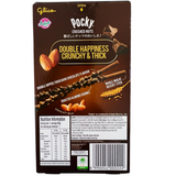 Glico Pocky Dark Chocolate Almond Kacang Hancur 25g