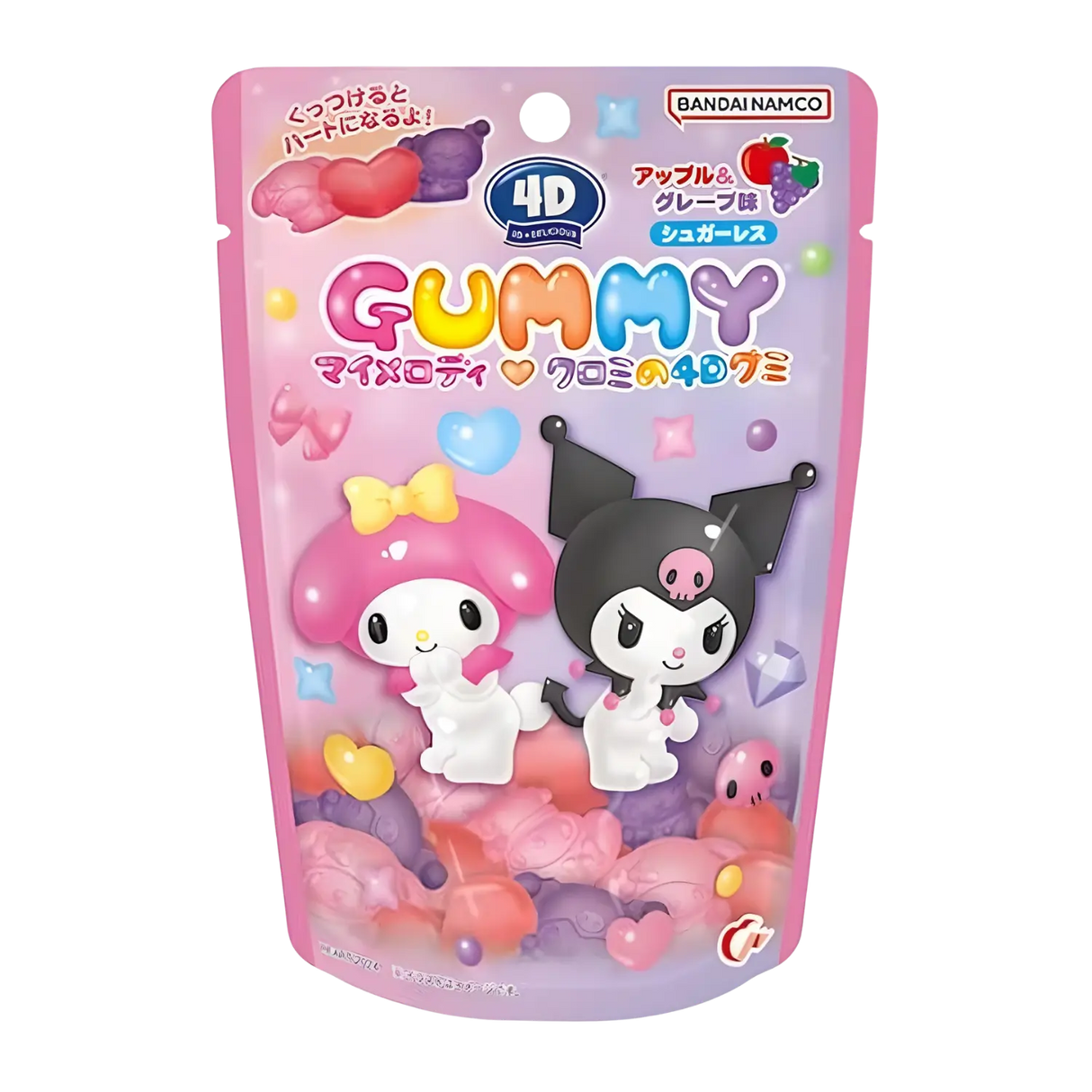 Bandai Namco 4D Gummy (My Melody & Kuromi)
