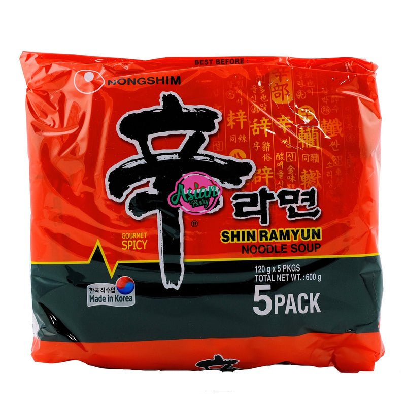 Nongshim Shin Ramyun (5 pack) 600g