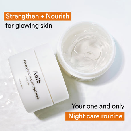 Abib Rice Probiotics Overnight Mask Barrier Jelly 80ml