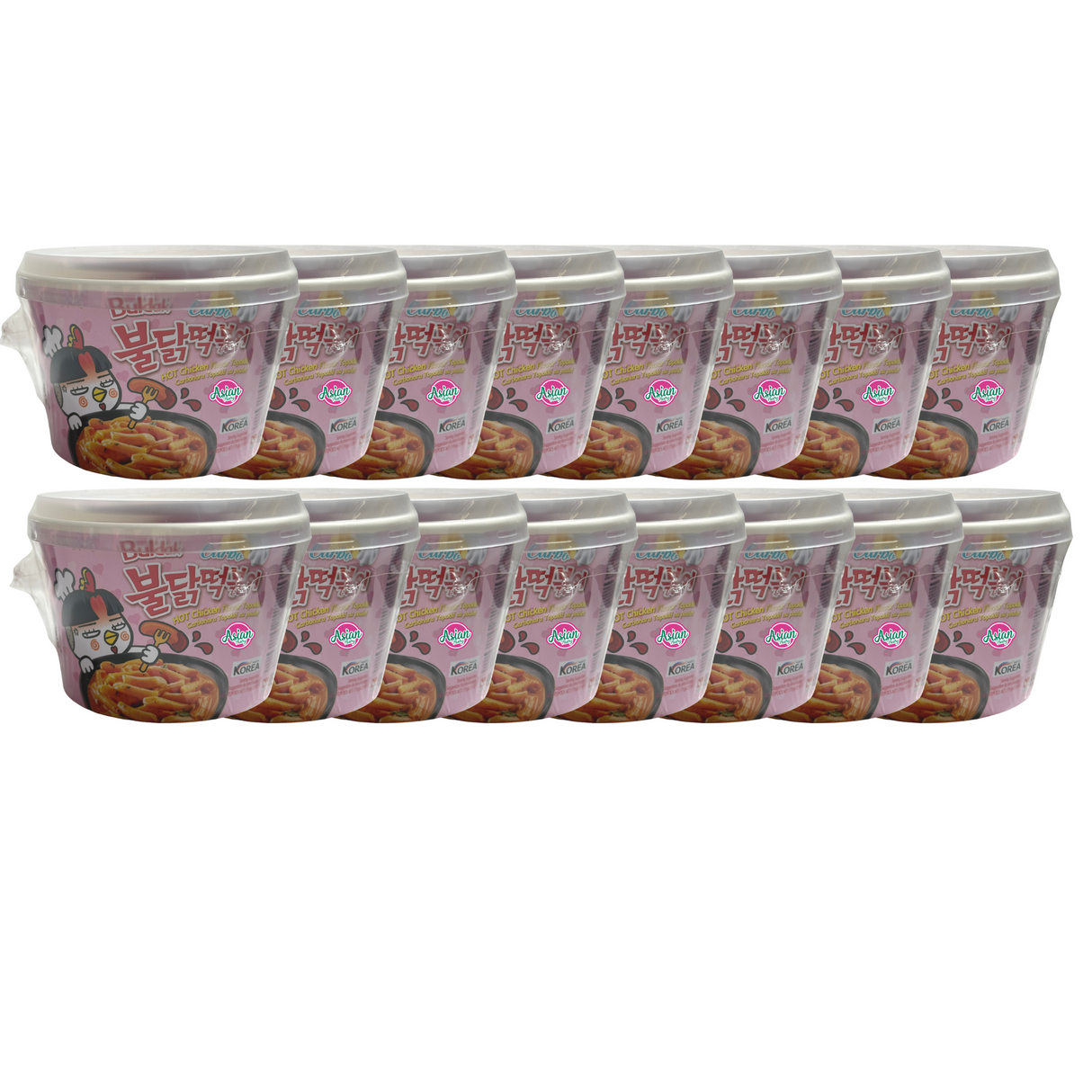 Samyang Buldak Carbo Hot Chicken Flavor Topokki Bowl 179 g