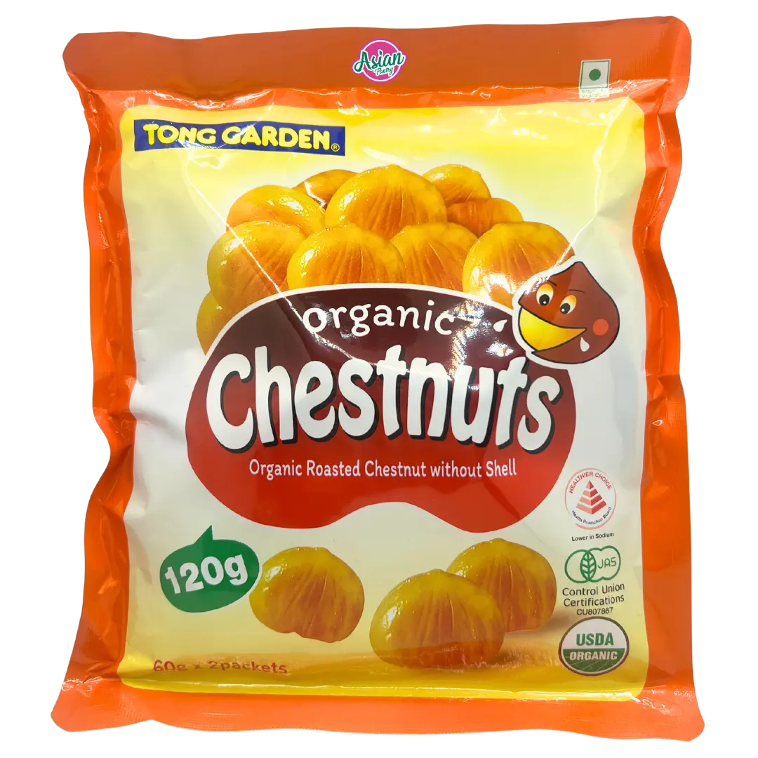 Tong Garden Organic Roasted Chestnuts 120g