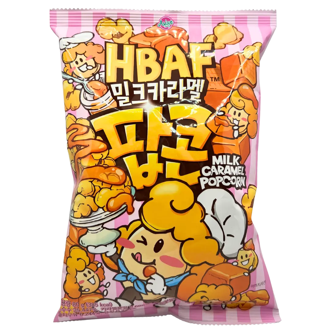 HBAF Milk Caramel Popcorn 80g