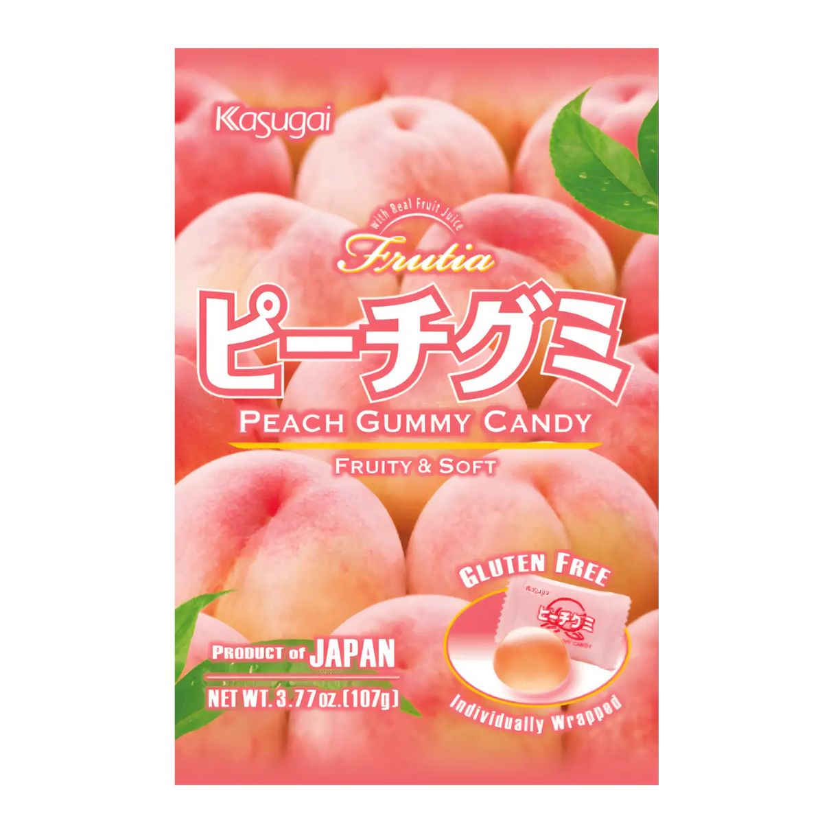 春日井桃子软糖 107g