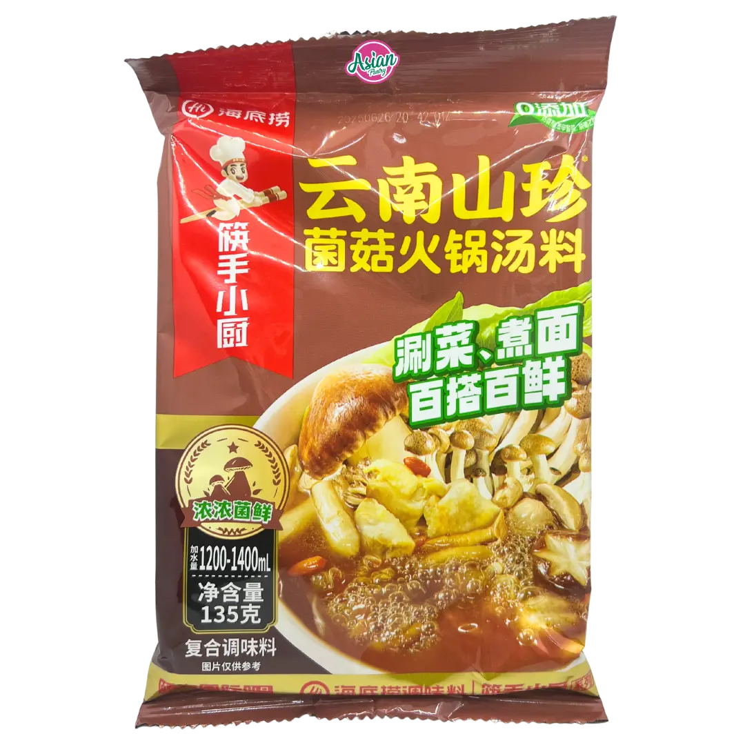 Haidilao Yunnan Mushroom Hotpot Soup Base 135g