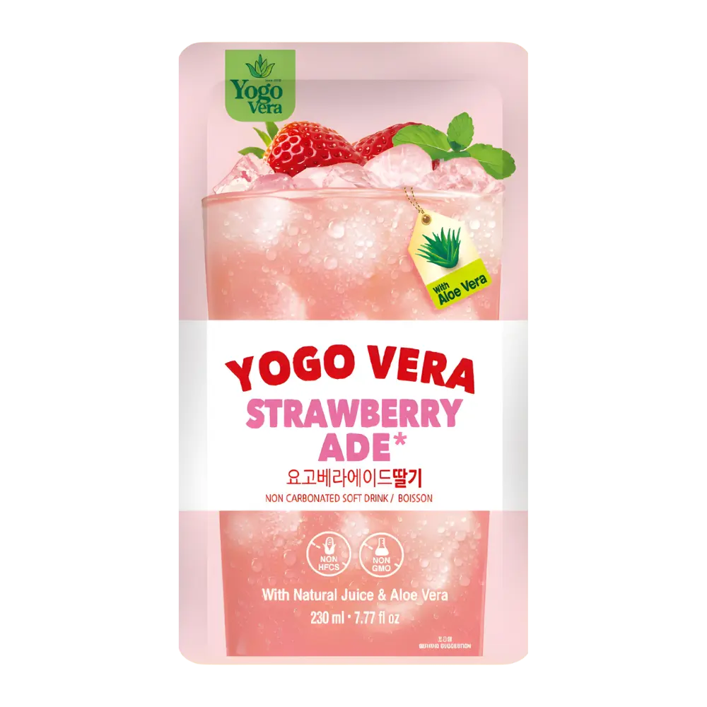 Wang Yogo Vera Strawberry Ade with Aloe Vera 230ml