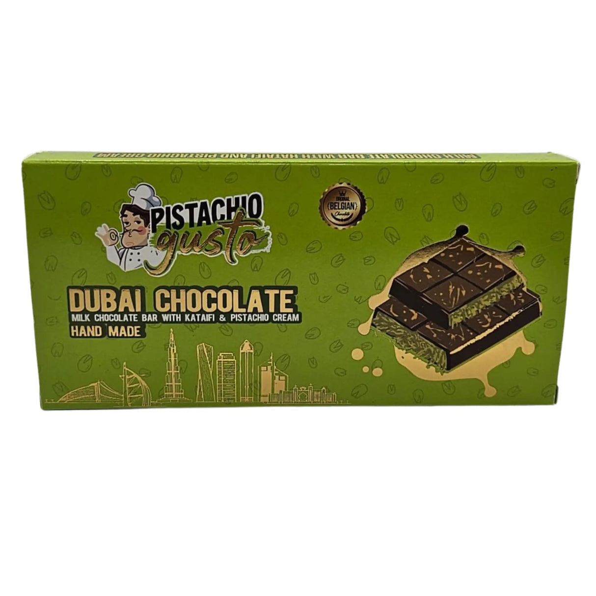 ByGusto Milk Dubai Chocolate 200g