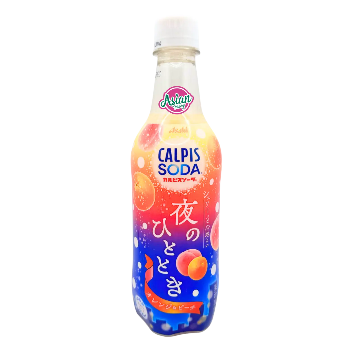 Asahi Calpis Soda Orange & Peach 450ml