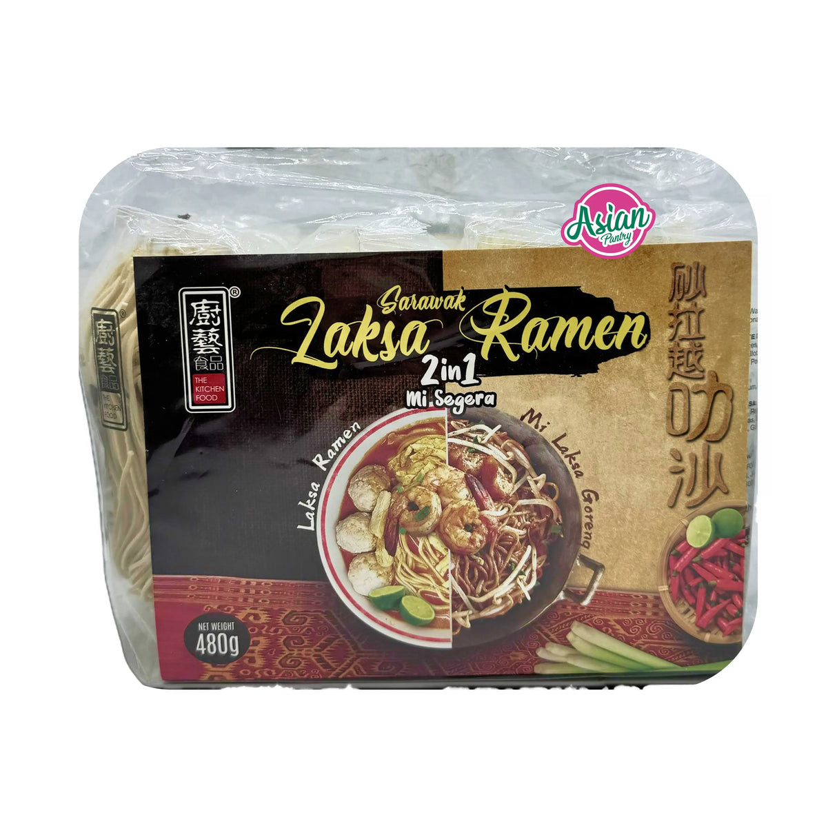 The Kitchen Food Sarawak Laksa Ramen (4 pack) 480g