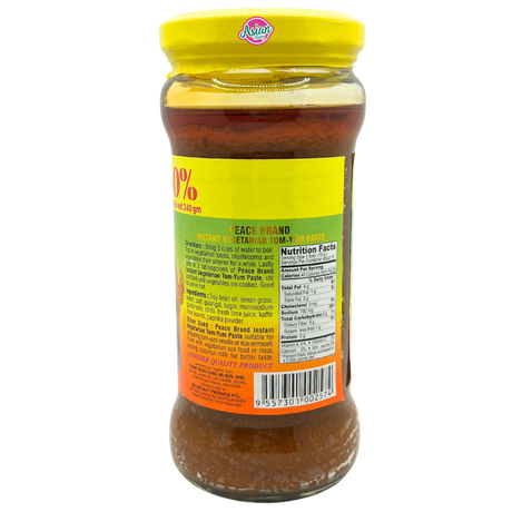 Peace Brand Vegetarian Tom Yam Paste 227g