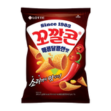 Lotte Popping Corn Chips Sweet & Spicy 67g