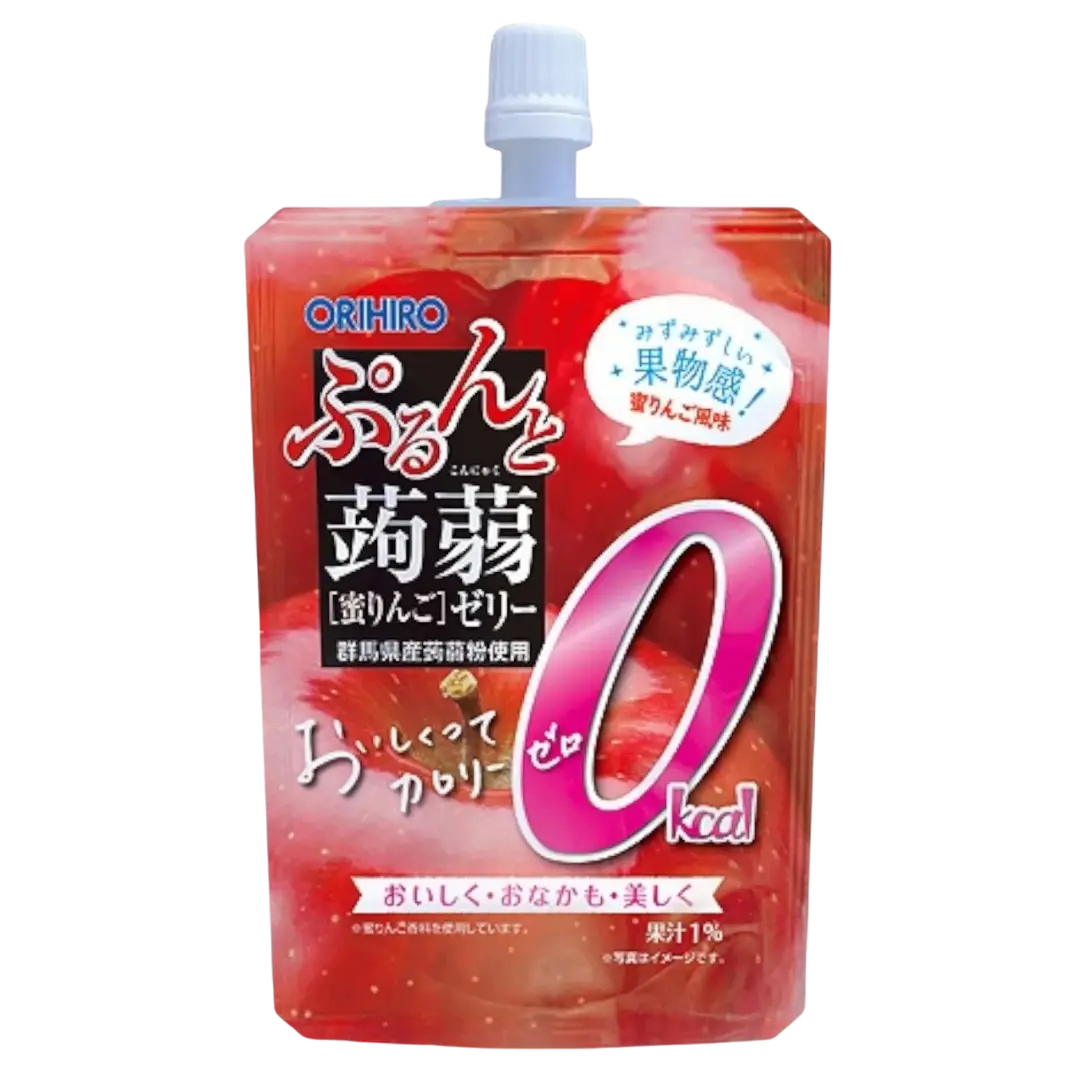 Orihiro Konjac Jelly Okcal Honey Apple (Standing) 130g