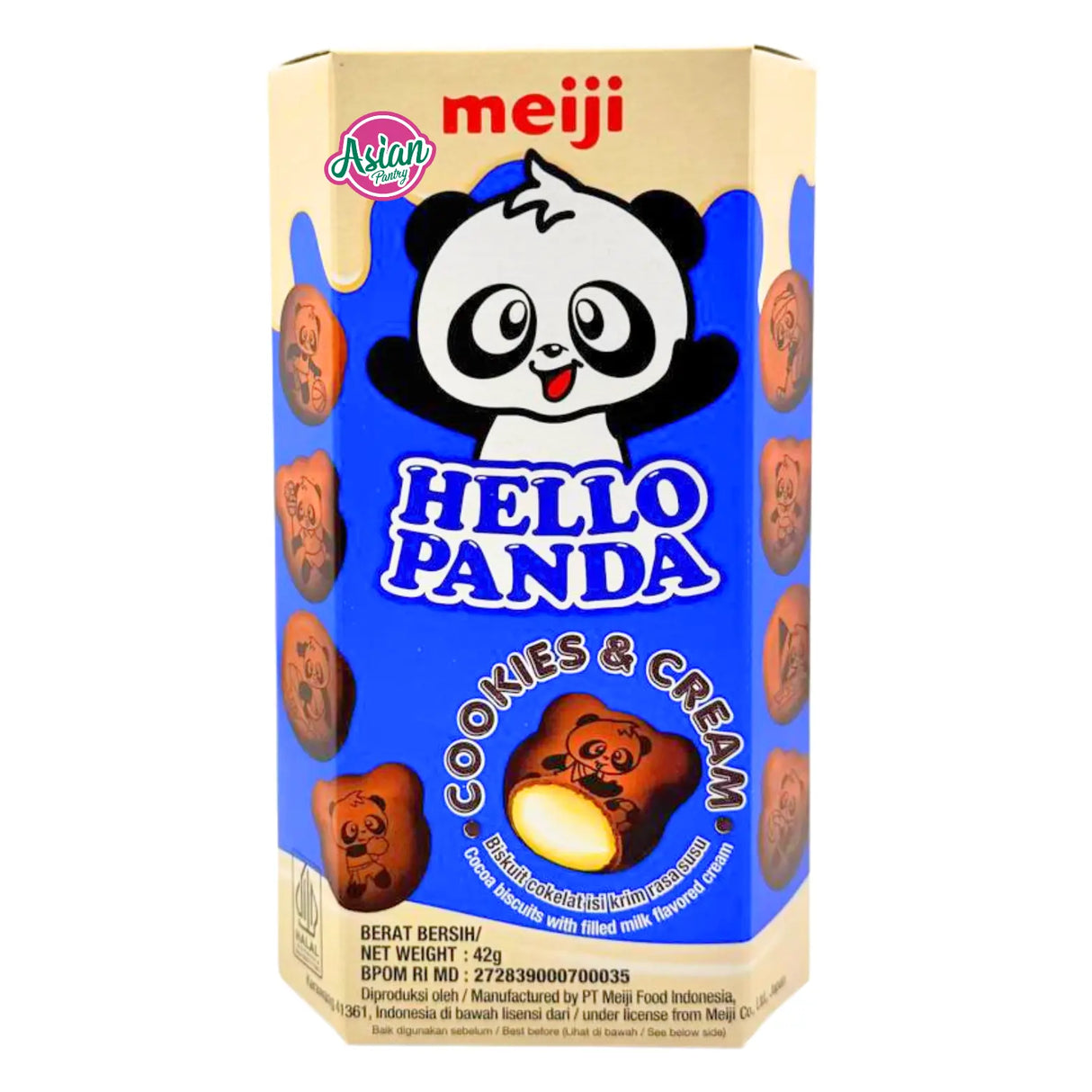 Meiji Hello Panda Cookies & Cream Flavour 42g