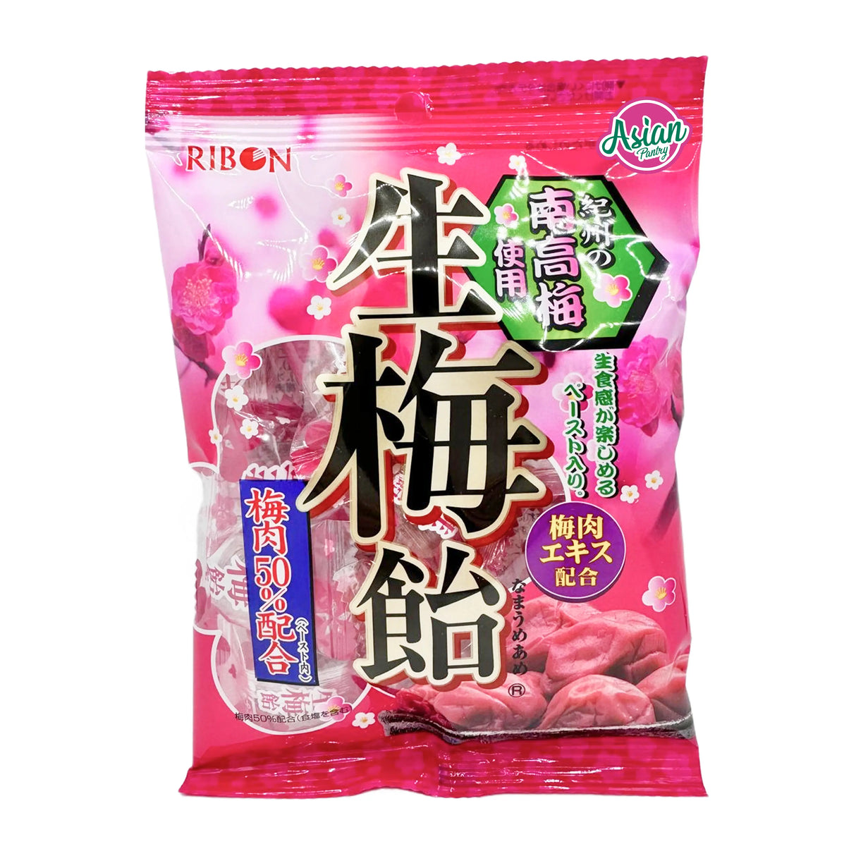 Ribon Fresh Plum Candy 110g