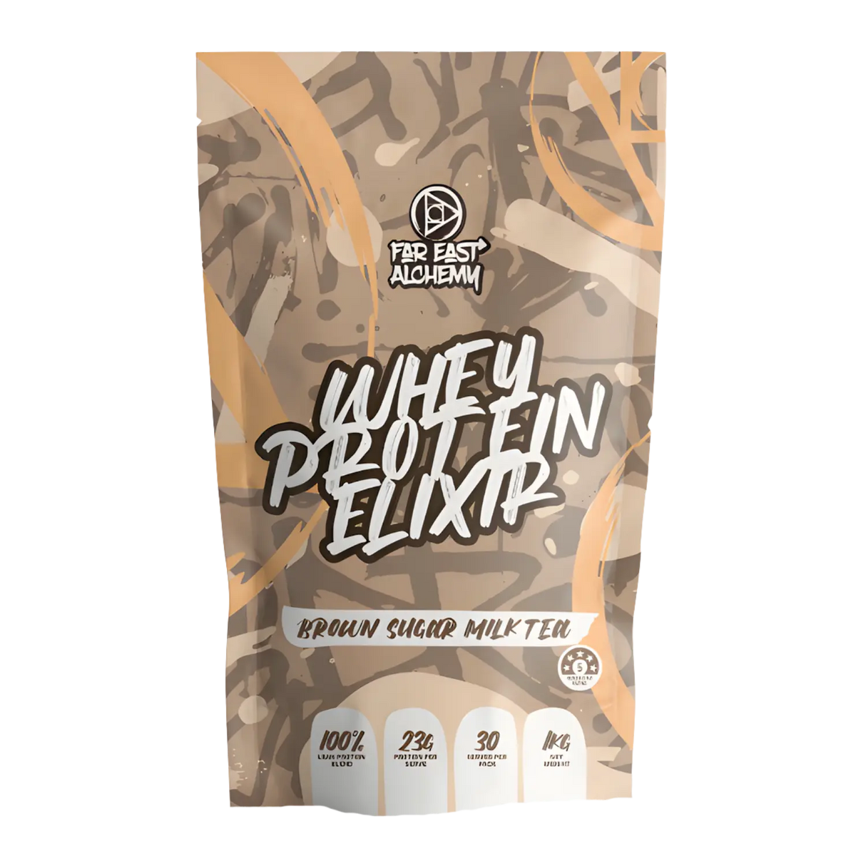 Far East Alchemy Whey Protein Elixir Brown Sugar Milk Tea 1kg
