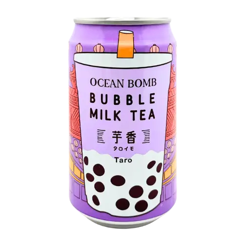 Ocean Bomb Bubble Milk Tea Taro Flavour 315ml