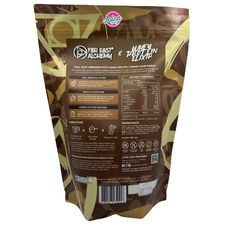Far East Alchemy Whey Protein Elixir Vietnamese Coffee 500g