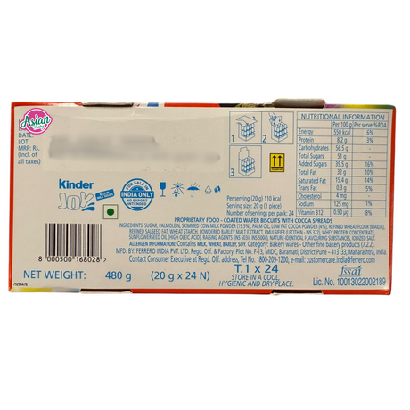 Kinder Joy 蓝色 20g