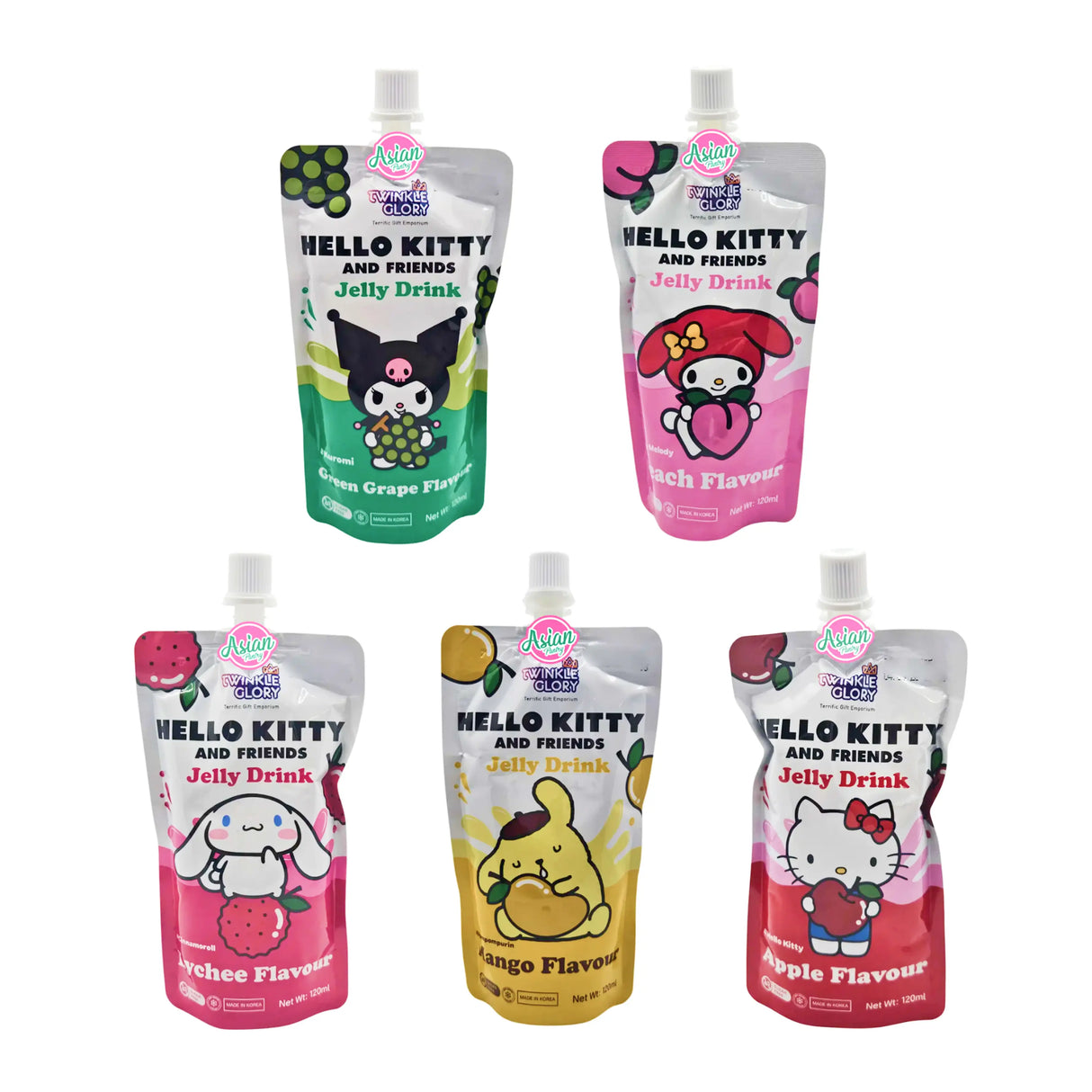 Twinkle Glory Sanrio Jelly Drink Bundle