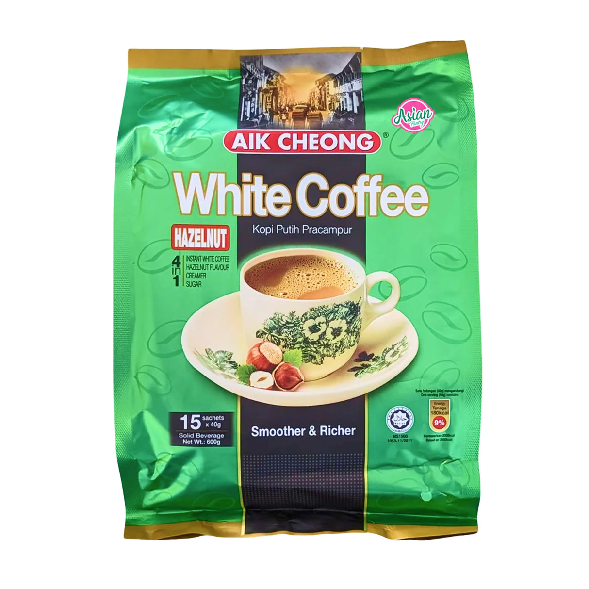 益昌榛果白咖啡 600g