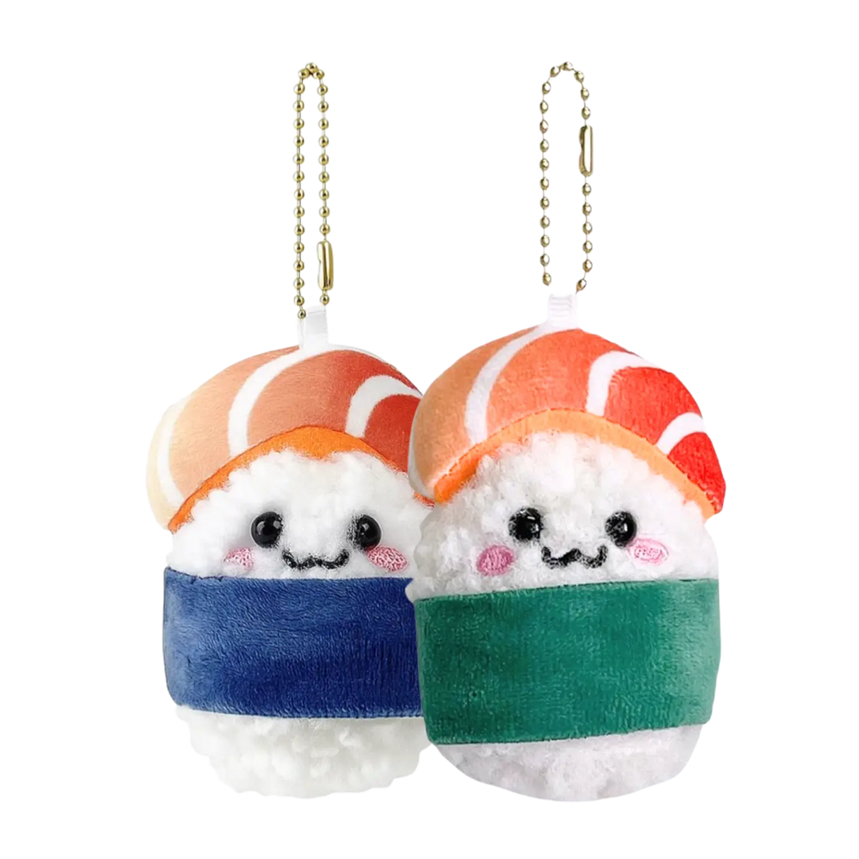 Asian Pantry Cute Pair Sushi Plush Keychain Plush