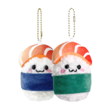 Asian Pantry Cute Pair Sushi Plush Keychain Plush