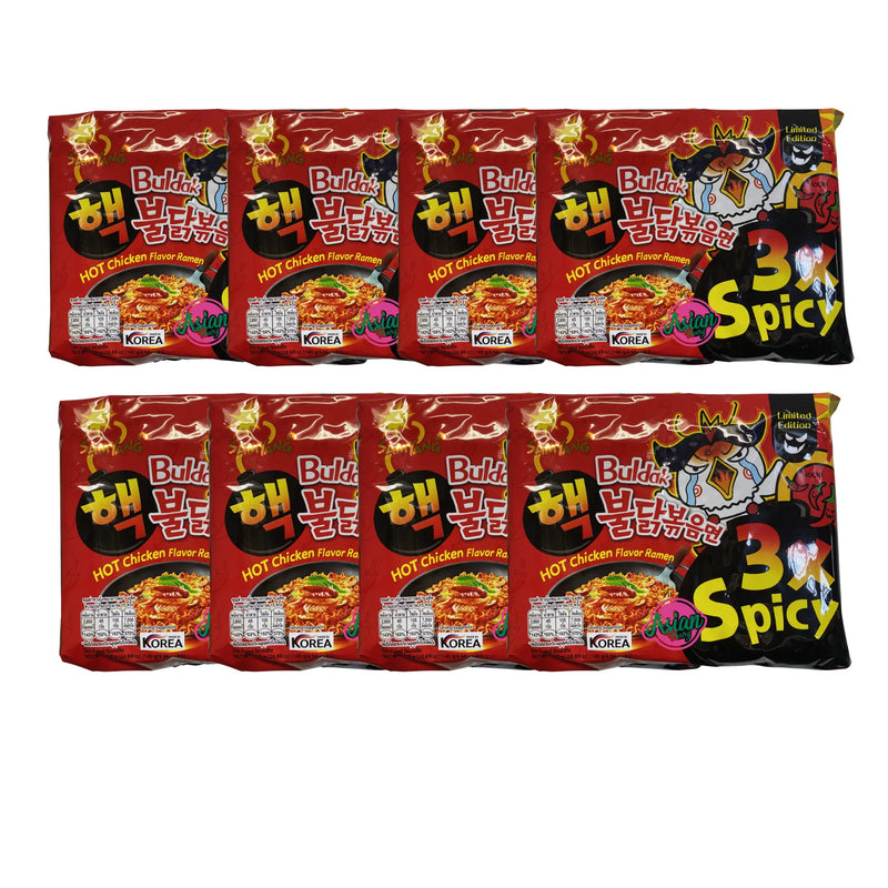 Samyang 3x Hot Chicken Flavour Ramen (5 Pack) 700g