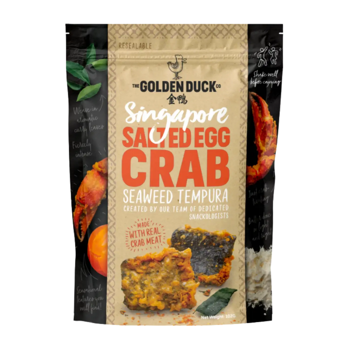 Golden Duck Salted Egg Crab 102g