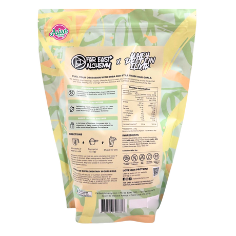 Far East Alchemy Whey Protein Elixir Honeydew Milk Tea 1kg