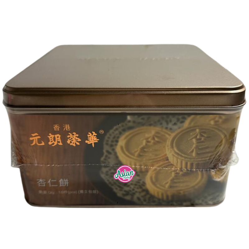 荣华饼干杏仁罐 450g
