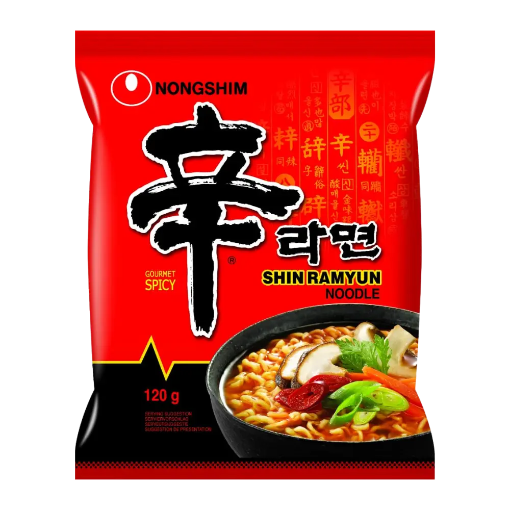 Nongshim Shin Ramyun Noodle Soup 120g