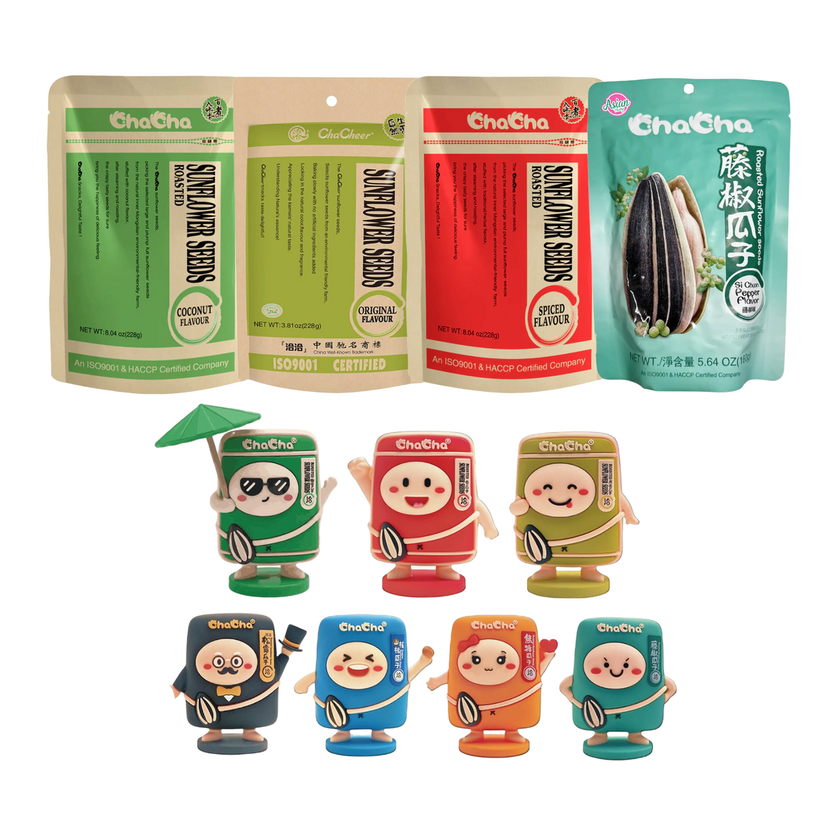 ChaCha Sunflower Seeds & Blind Box Bundle