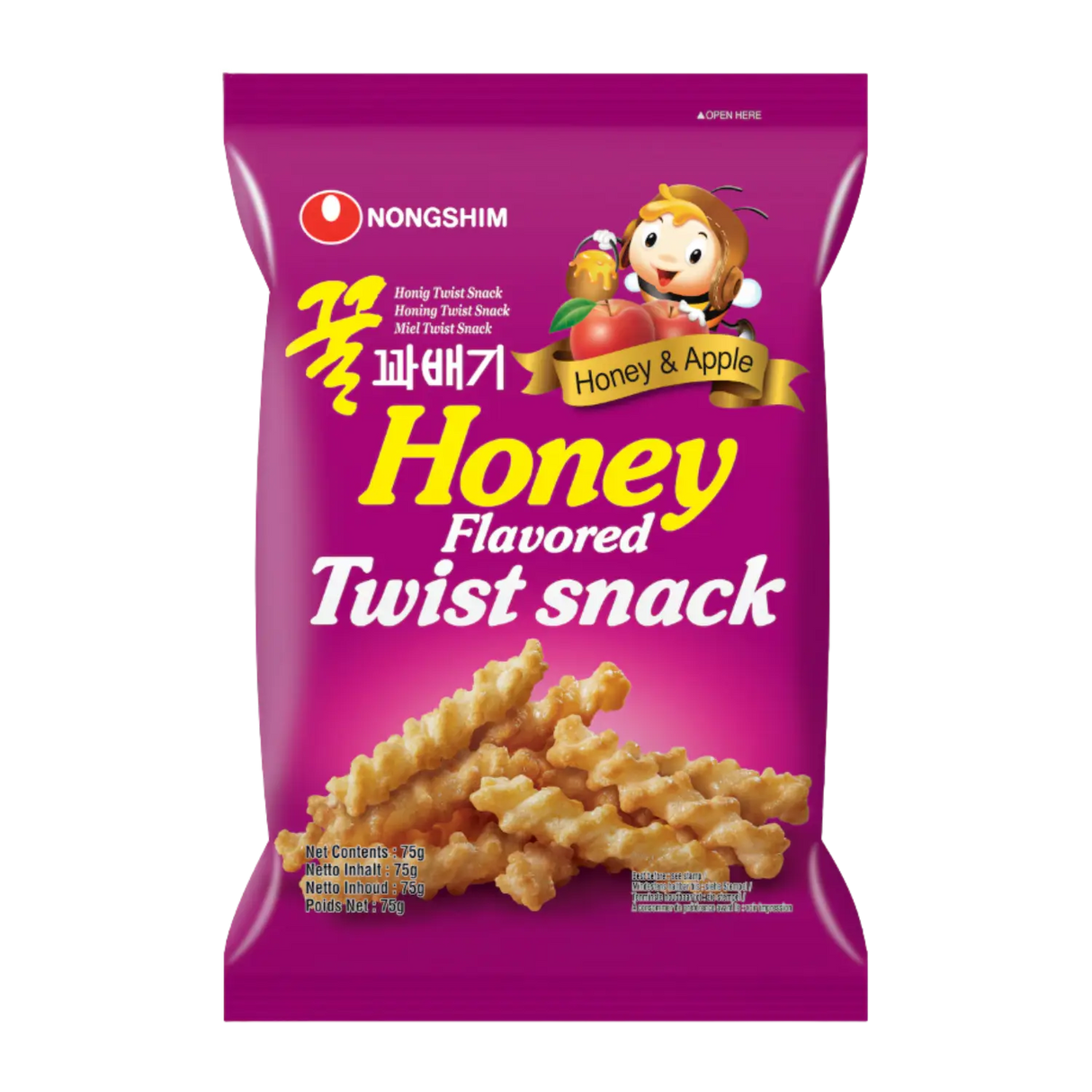 Snek Madu Nongshim &amp; Apple Twist 75g