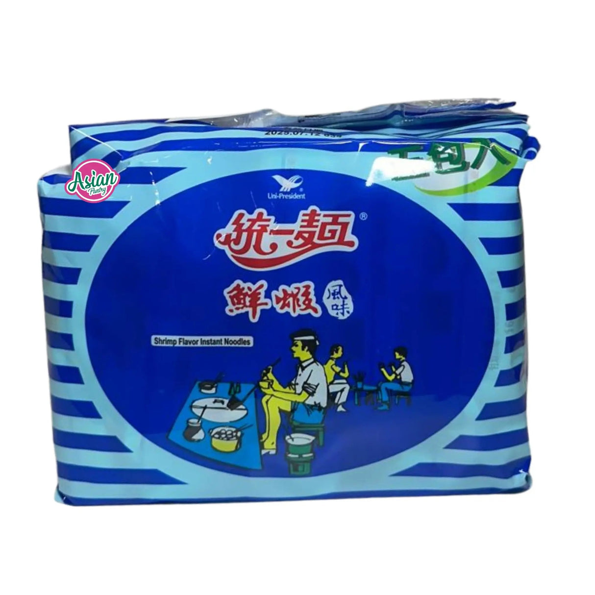Uni-President Shrimp Flavour Instant Noodles 83g (BBD: 20/07/25)