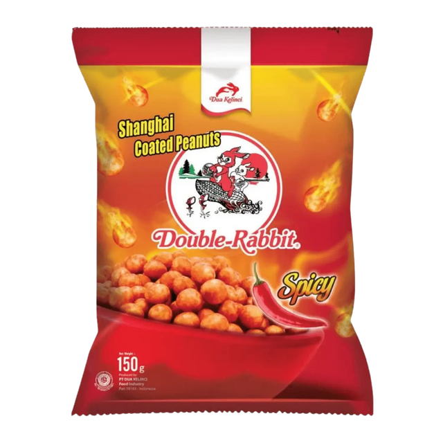 Double Rabbit Candy Double Rabbit Coated Peanuts Spicy 150g – Asian Pantry