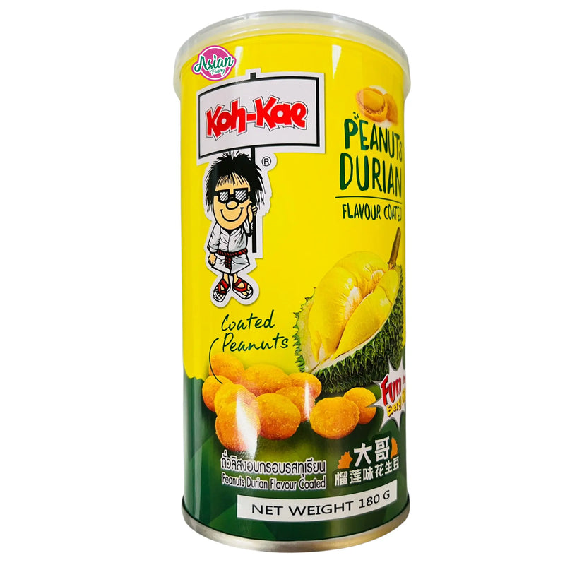 Koh Kae Peanuts Durian Flavour Coated 180g