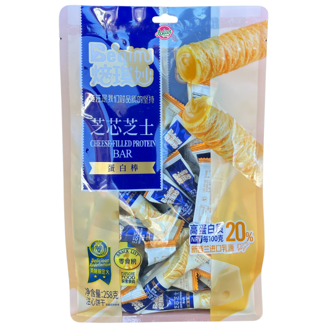 Beqimi Cheese-Filled Protein Bar 258g