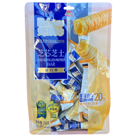 Beqimi Cheese-Filled Protein Bar 258g