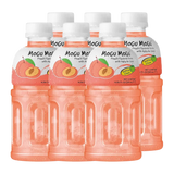 Jus Peach Mogu Mogu dengan Nata De Coco 6pk 1.92Lt