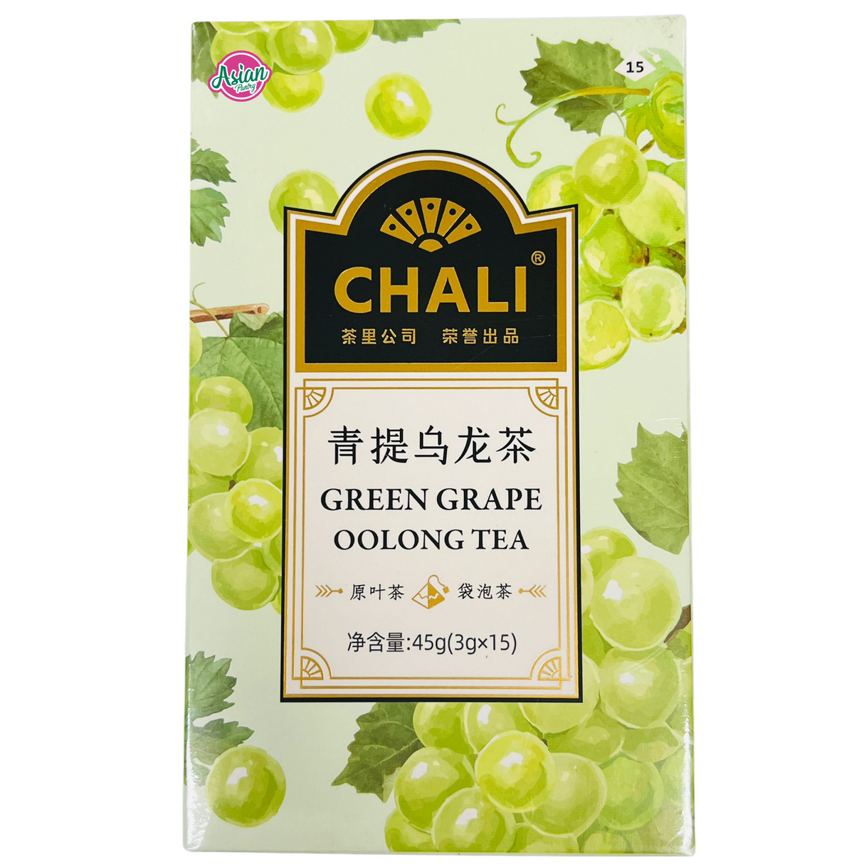 Teh Oolong Anggur Hijau Chali 45g