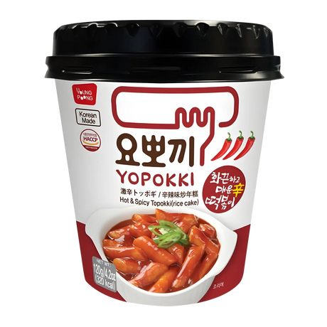 Yopokki Hot & Spicy Tteokbokki Cup 120g