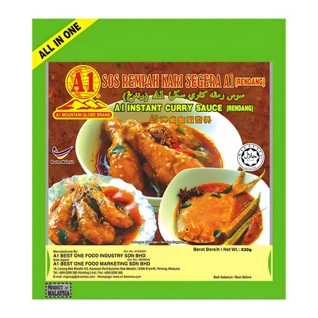 Action One Instant Curry Sauce (Rendang) 230g