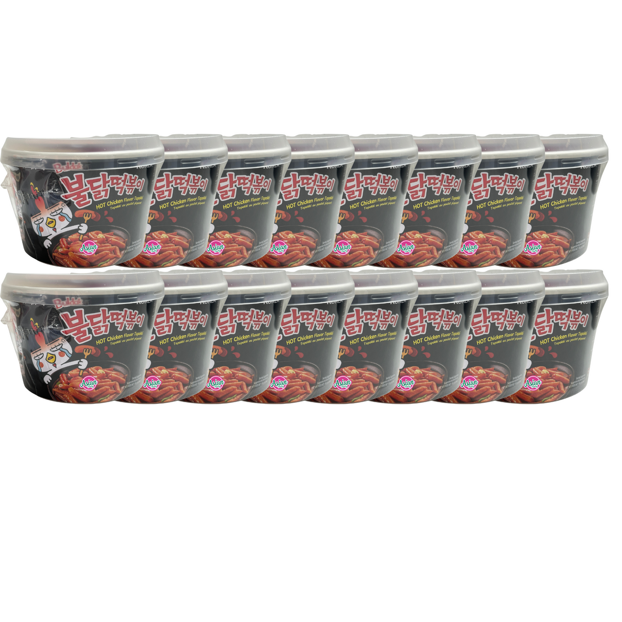 Samyang Buldak Hot Chicken Flavour Tteokbokki Bowl 185g