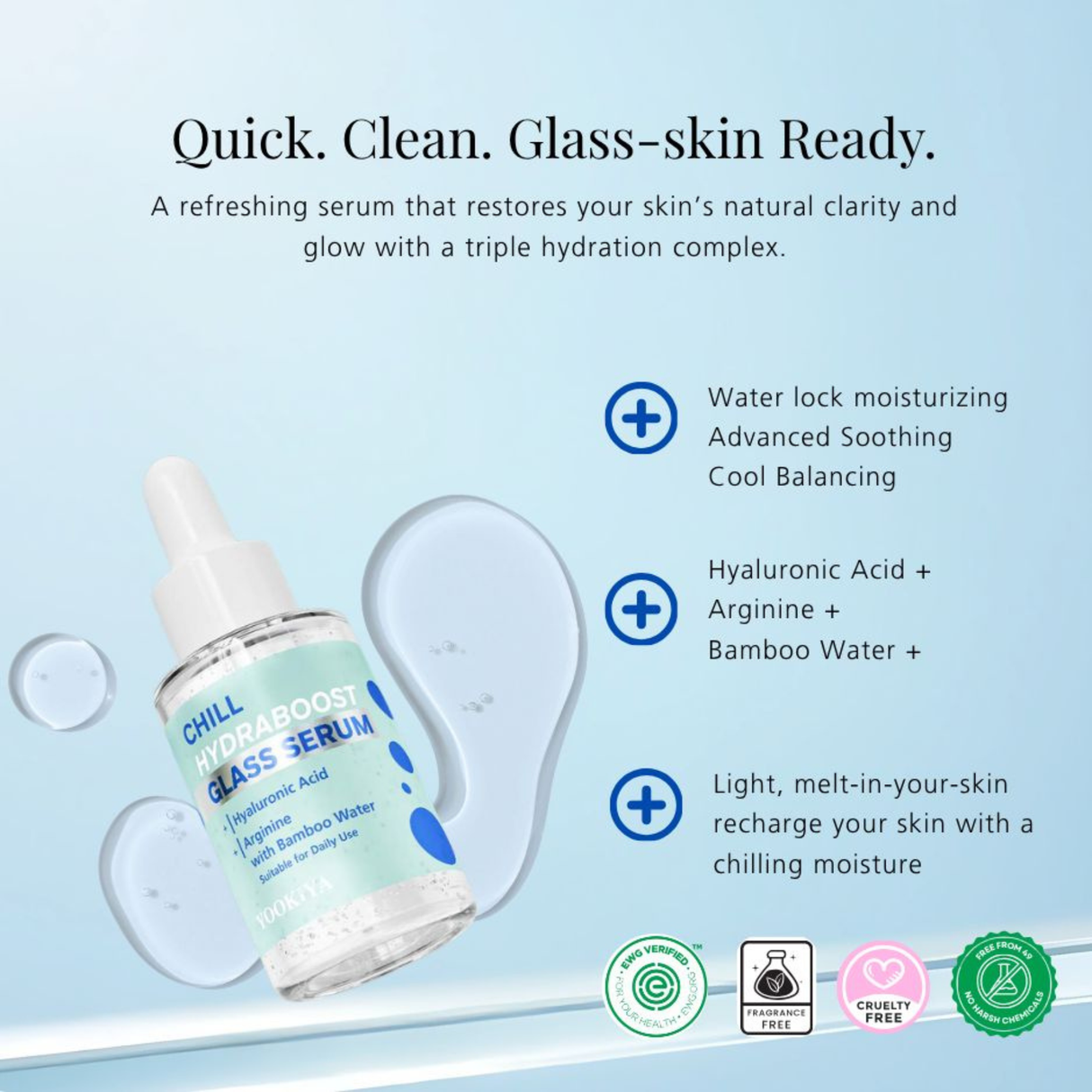 Yookiya Chill Hydraboost Glass Serum 30ml